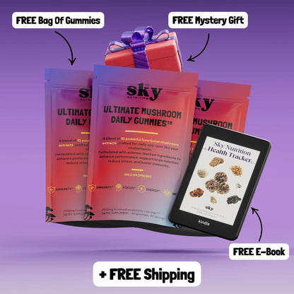 【Sky nutrition Site】Ultimate Mushroom Daily Gummies